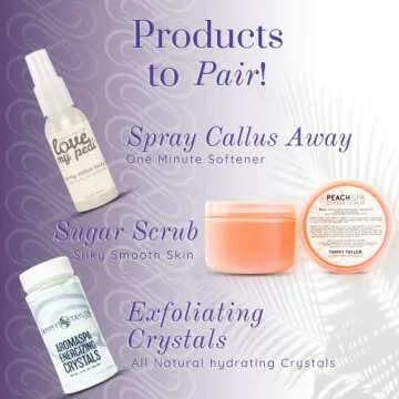 Purple Terminator Foot Exfoliator for Smooth Feet | Callus Remover