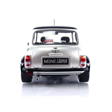 solido S1800608 1:18 1998 Mini Cooper Sport-Platinium Silver Renault Collectible Miniature car