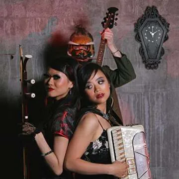 Dravira Coffin Wall Clock - Unique Gothic Home Decor