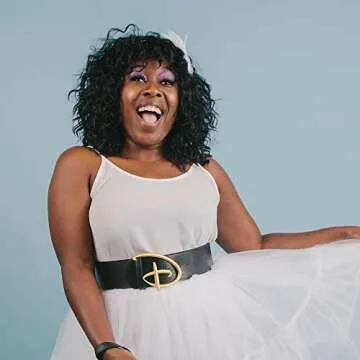 Disney Signature D Logo Vegan Leather Belt for Women