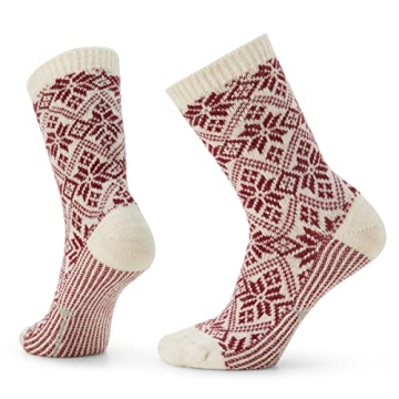 Smartwool Everyday Traditional Snowflake Full Cushion Merino Wool Crew Socks for All