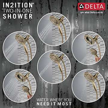 DELTA Arvo Shower Only in Champagne Bronze - Luxurious & Versatile