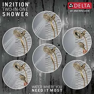 DELTA Arvo Shower Only in Champagne Bronze - Luxurious & Versatile