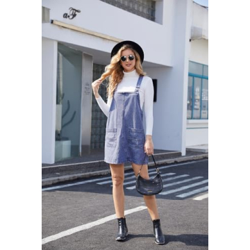 Stylish Jumppmile Women’s Denim Overalls for Summer
