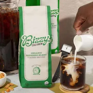 Bizzy Organic Cold Brew Coffee | Medium-Dark Roast | 100% Arabica