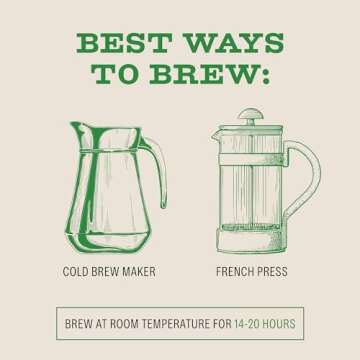 Bizzy Organic Cold Brew Coffee | Medium-Dark Roast | 100% Arabica