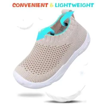 JOINFREE Toddler Lightweight Breathable Sneakers for Kids