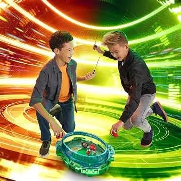 Beyblade Burst QuadDrive Interstellar Drop Battle Set, Set Stadium, 2 Battling Tops and 2 Launchers, Toys for 8 Year Old Boys & Girls & Up