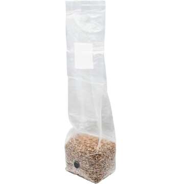 Sterilized Rye Berry Mushroom Substrate with Self Healing Injection Port (6)