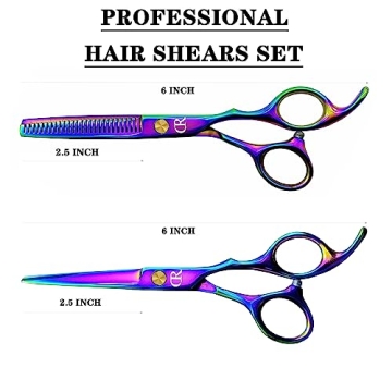 Professional Hair Cutting Kit with Sharp Blades for All