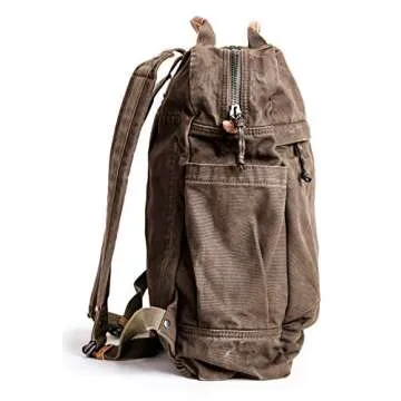 Gootium Canvas Backpack for Men and Women - Stylish Rucksack