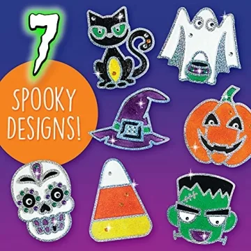 Halloween Crafts for Kids - Reusable Window Art Kits