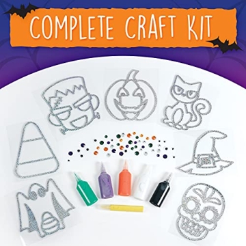 Halloween Crafts for Kids - Reusable Window Art Kits