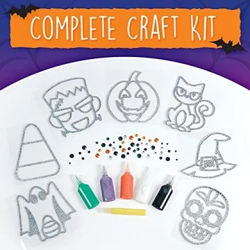 Halloween Crafts for Kids - Reusable Window Art Kits