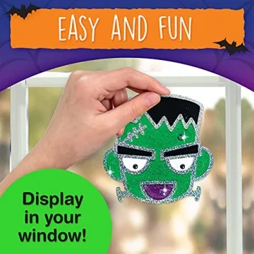 Halloween Crafts for Kids - Reusable Window Art Kits