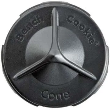 Rockler Bench Cookies Finishing Cones (4-Pack) – Fits Snugly Over Work Grippers for a Fail-Safe Project Finishing System - Cones Nest for Easy Storage - Router Accessories