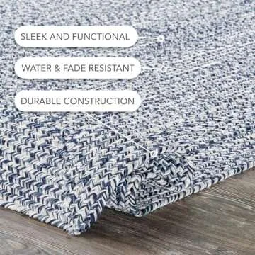 nuLOOM 2x8 Solid Indoor/Outdoor Area Rug - Pet-Friendly Quality