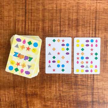 Niche Nation Games Zippy The Amazing Game of Keen Perception - Visual Games for Kids and Adults - Endless Playability for Ages 5-99 - Easy and Quick Card Games