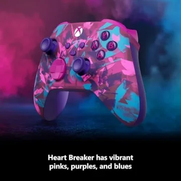 Get Ready to Game with the Xbox Wireless Controller Heart Breaker Special Edition - Features Bluetoo...