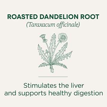 Traditional Medicinals Tea, Organic Roasted Dandelion Root, Supports Kidney Function & Healthy Digestion, 48 Tea Bags