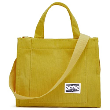 Niction Tote Bag Women Small Satchel Bag Handbag Stylish Tote Handbag for Women Corduroy Hobo Bag Fa...
