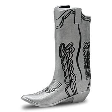 Stylish Cowboy Boot Lighter Case for Mini Bic by HMC