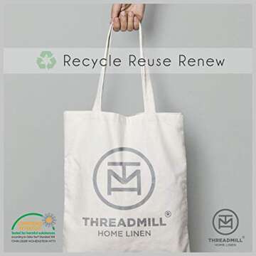 Threadmill Luxury 100% Cotton King Size Sheets Set- 800 Thread Count Jacquard Celine Hotel White, Better Than Egyptian Cotton,4 Pc Striped Bed Set, Damask Bed Sheets with 16" Deep Pocket