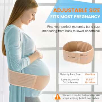 Pregnancy Belly Band - Essential Support for Moms-to-Be