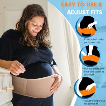 Pregnancy Belly Band - Essential Support for Moms-to-Be