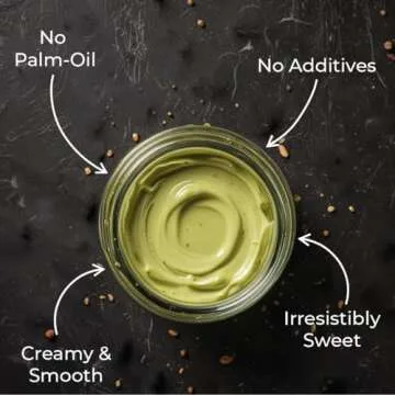 UNIQBITE Pistachio Cream, Natural Sweet Pistachio Butter Spread Paste for Dubai Chocolate Bar, No Palm-Oil, 7 oz (200g)