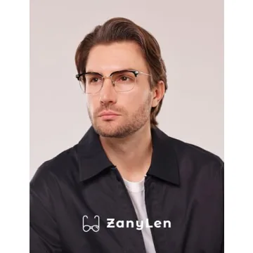 ZanyLen Blue Blocker Glasses for Men Gaming Computer Eyewear
