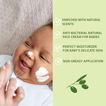 WBM Care Baby Face Cream - Natural Moisturizer for Babies