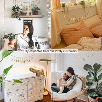 Moon Phase Wall Decor Handmade Celestial Art for Home