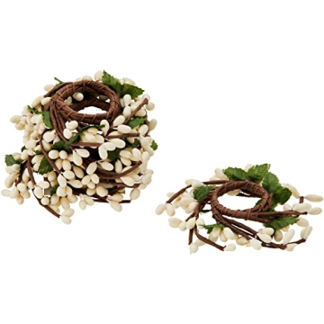 CWI Gifts 6-Piece Pip Berry Ring Set - All Season Decor