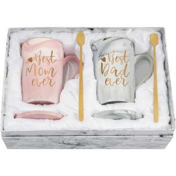 Best Mom Dad Coffee Mug Gifts for Parents