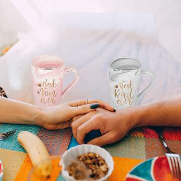 Best Mom Dad Coffee Mug Gifts for Parents