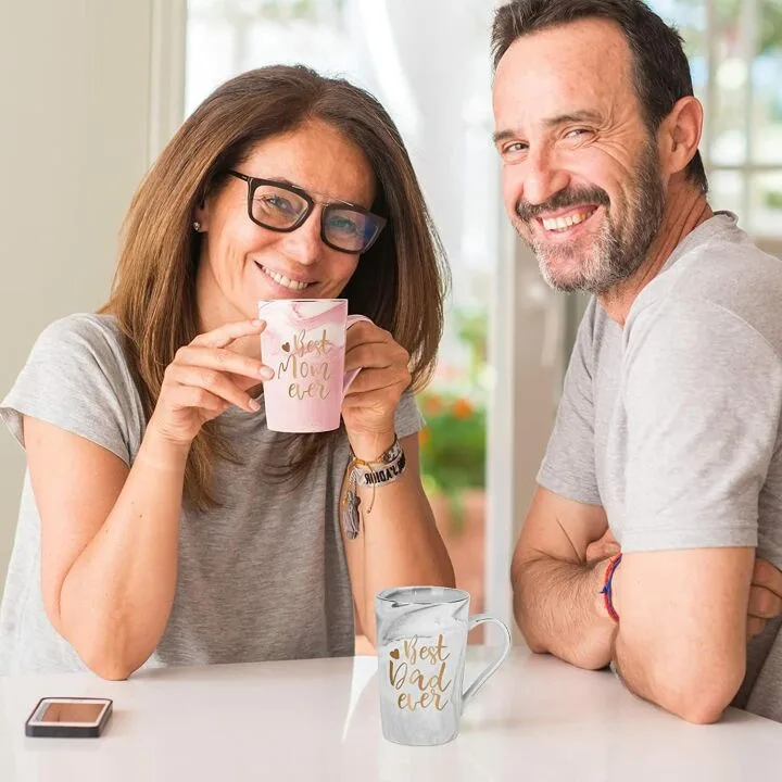 Best Mom Dad Coffee Mug Gifts for Parents