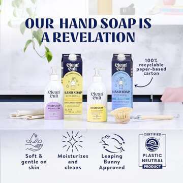 Gentle Cleancult Liquid Hand Soap Refill for Sensitive Skin
