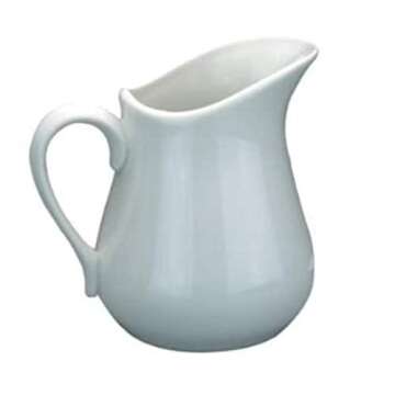 Mini Ceramic Pitcher 4 oz (125ml) 3.3" high very small