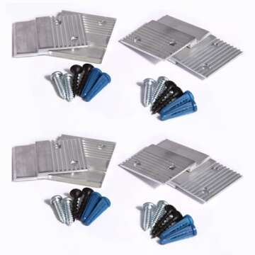 ATS Acoustics Sound Absorbing Noise Dampening Acoustic Panel Wall Treatment 24" x 48" x 4" Beveled Edge (Ivory)