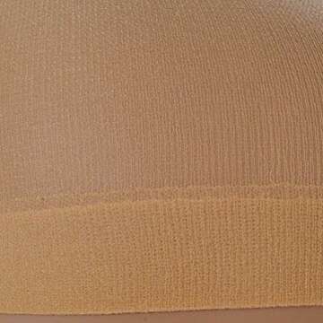 OMORFIEER Wig Caps, Stocking Caps For Wigs Stretchy Nylon Wig Caps For Women Beige (2pcs)