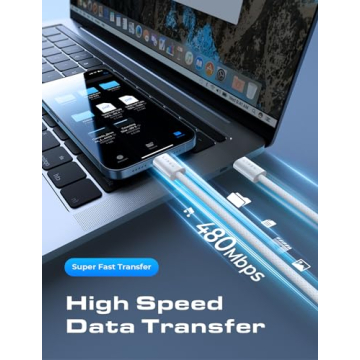 LISEN USB-C Fast Charging Cable 60W for iPhone and Samsung