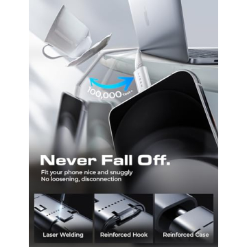 LISEN USB-C Fast Charging Cable 60W for iPhone and Samsung