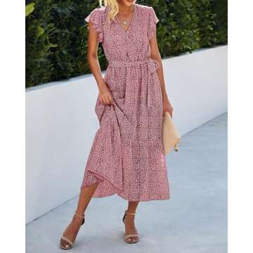 Elegant BTFBM Women Summer Midi Dress for All Occasions