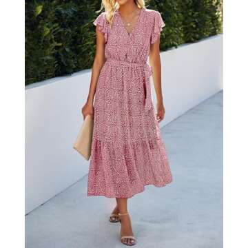 Elegant BTFBM Women Summer Midi Dress for All Occasions