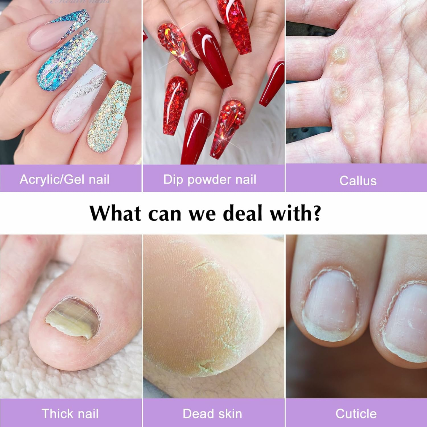 Portable COSLUS Nail Drill Kit for Perfect Nails