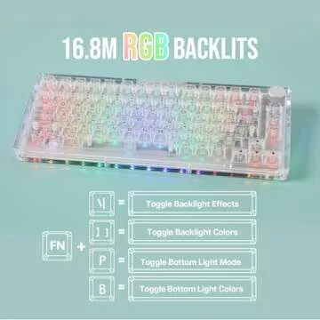 Top KiiBOOM Phantom 81 V3 Mechanical Keyboard Features