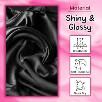 Elegant Long Satin Nightgown for Women - Comfortable Slip Dress