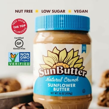 SunButter Natural Crunch: Delicious Sunflower Seed Butter