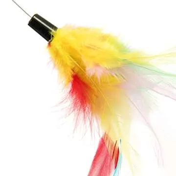 SmartyKat Loco Motion Teaser Wand Cat Toy for Playtime Fun